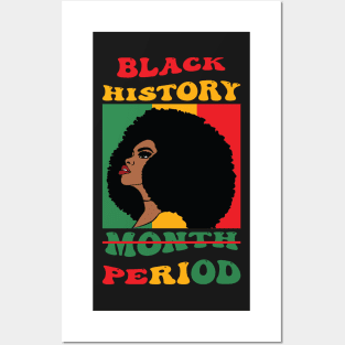 Black History Month Period Posters and Art